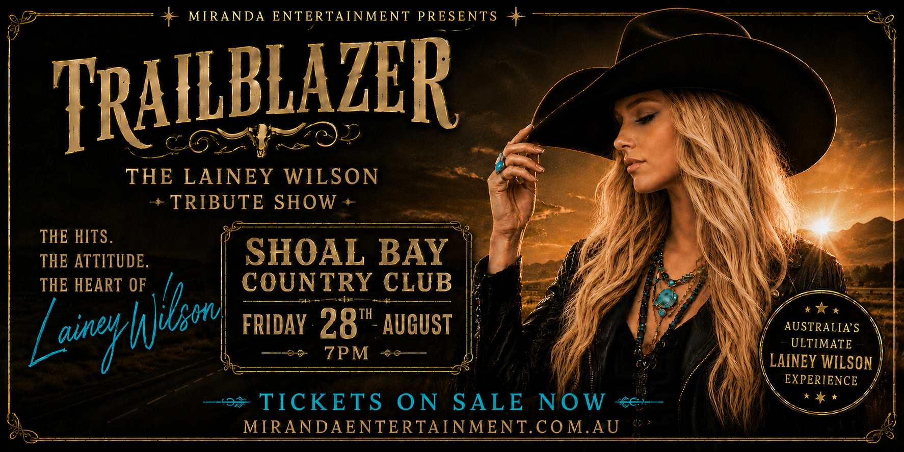 TRAILBLAZER THE LAINEY  WILSON TRIBUTE SHOW