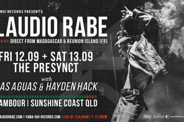 CLAUDIO RABE - Direct from Reunion Island [FRANCE] with LAS AGUAS & HAYDEN HACK (SHOW 2)