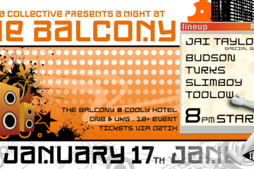 A Night at The Balcony w/ Slimboy, Tvrks, Jai Taylor, Toolow & Budson!