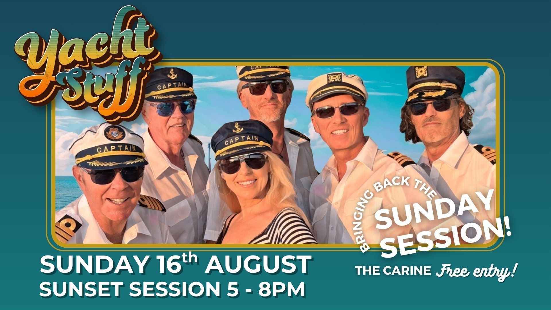 LIVE AT THE CARINE!! YACHT STUFF
