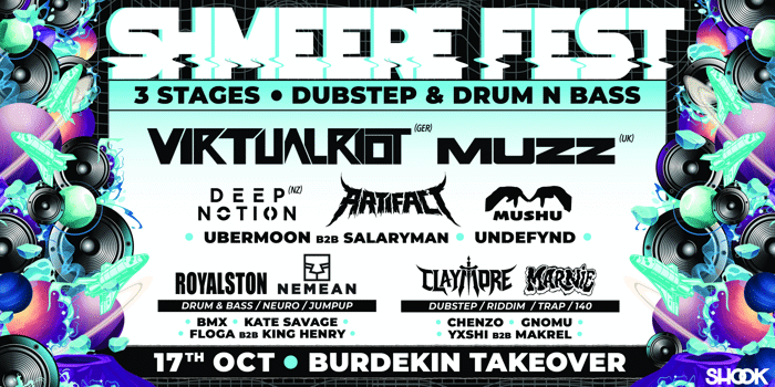SHMEERE FEST Dubstep + Drum & Bass ft. VIRTUAL RIOT (GER) + MUZZ (UK) + MORE