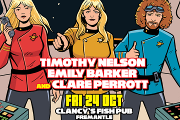 Timothy Nelson, Emily Barker, Clare Perrot