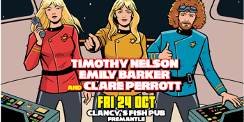 Timothy Nelson, Emily Barker, Clare Perrot