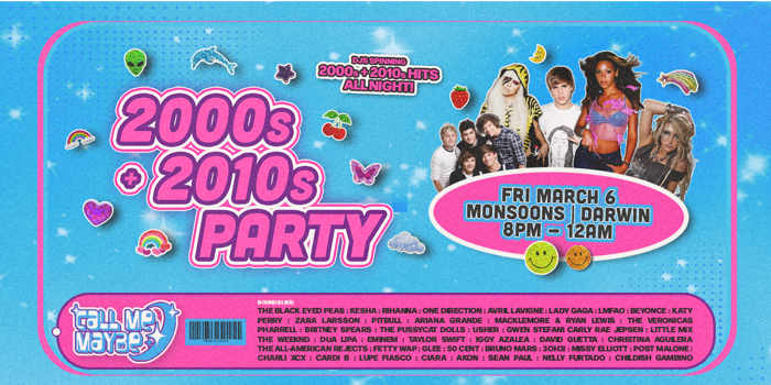 2000s + 2010s Party - Darwin