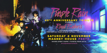 "PURPLE RAIN" 40TH ANNIVERSARY TRIBUTE perfomed by ROYAL BADNESS feat. Hans Fiance