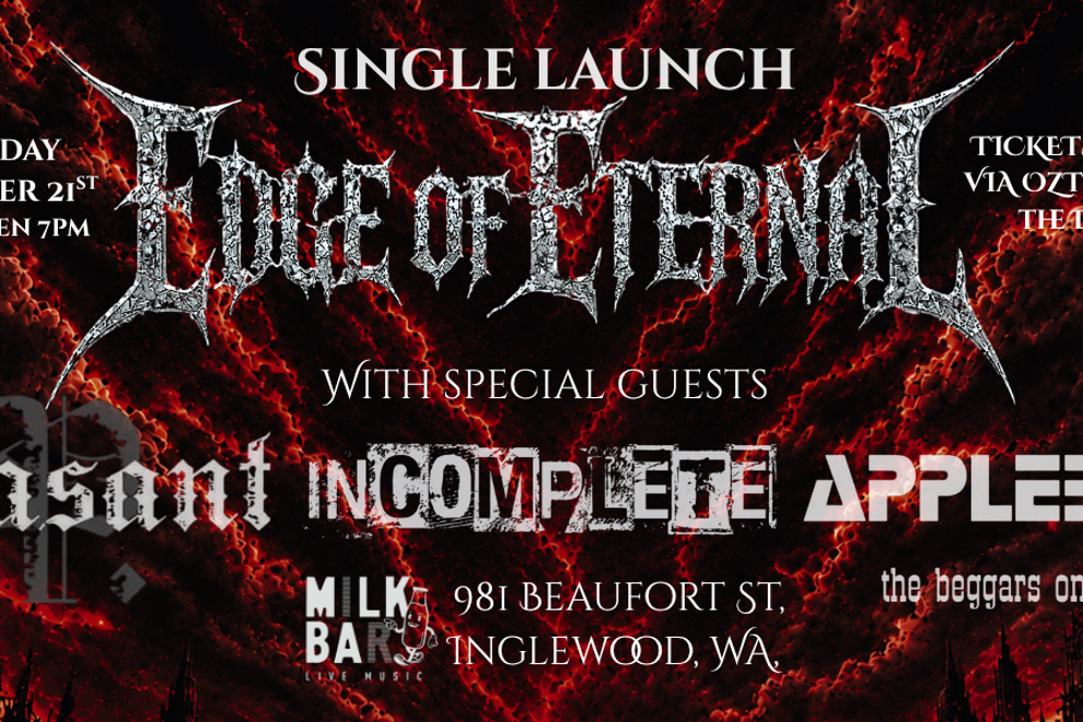 EDGE OF ETERNAL - SINGLE LAUNCH
