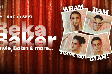 Wham Bam Thank You Glam featuring Beka Baker