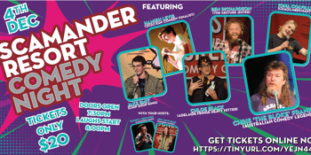 Scamander Resort Comedy Gala