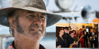 Wolf Creek star JOHN JARRATT & his 10-piece Blues Collective Soul Band