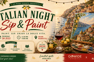 Italian Night | Sip & Paint
