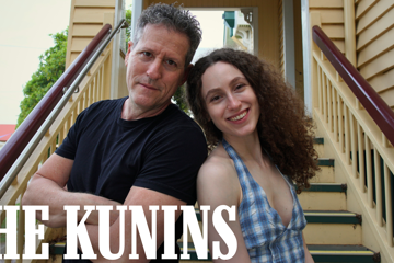 A magical acoustic night with Queensland family songwriting duo, The Kunins.