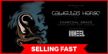 Caligulas Horse Charcoal Grace Australian East Coast Tour | Melbourne