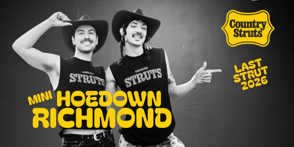 Country Struts Line Dancing Class & Party live at Corner Hotel - Concert poster