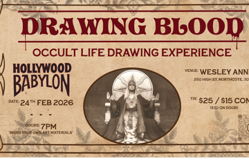 Drawing Blood Occult Life Drawing