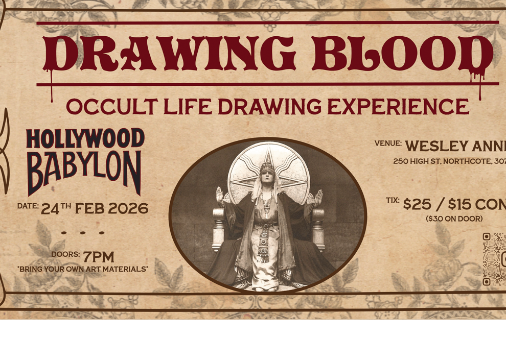 Drawing Blood Occult Life Drawing