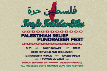 Sonic Solidarities: Palestinian Relief Fundraiser Fest
