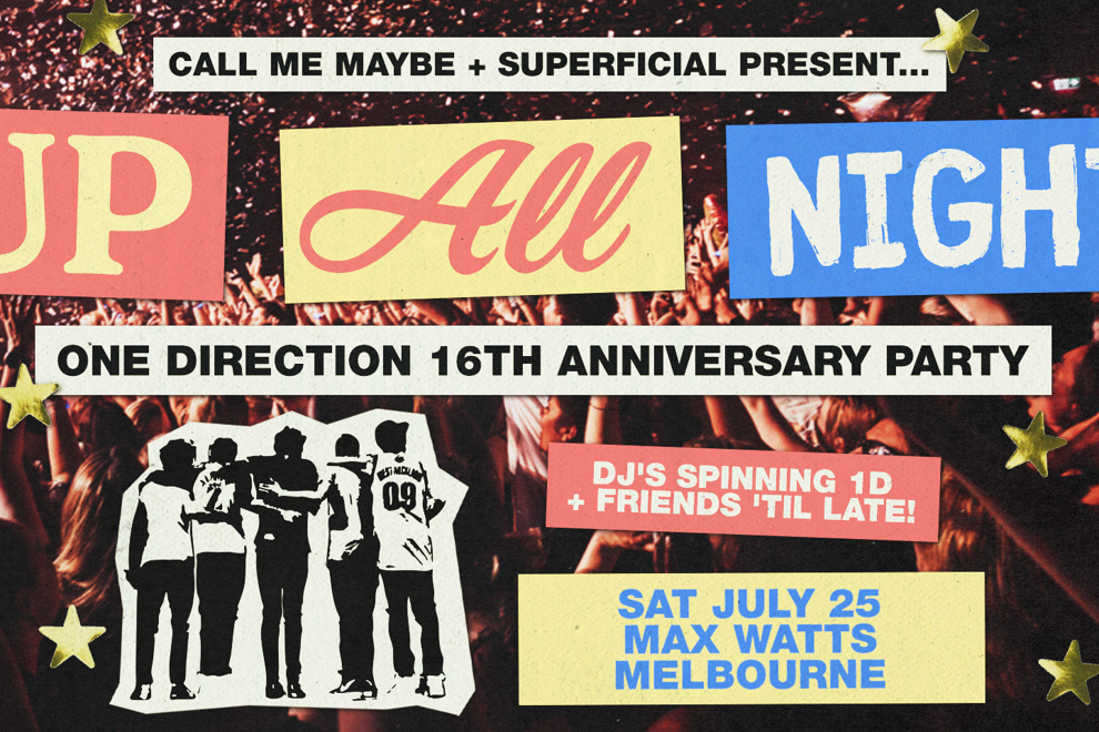 Up All Night: One Direction 16th Anniversary Party - Melbourne