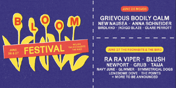 BLOOM FESTIVAL 2026 live at Multiple Venues - Perth - Concert poster