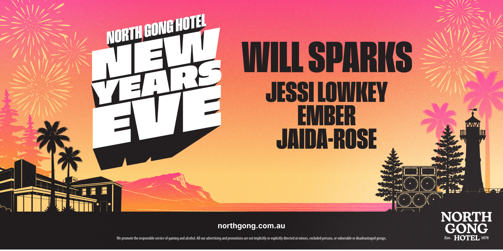 NYE at North Gong Hotel ft. Will Sparks