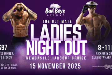 The ULTIMATE LADIES NIGHT OUT on Newcastle Harbour! Bad Boys Afloat