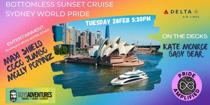Bottomless Sunset Cruise poster