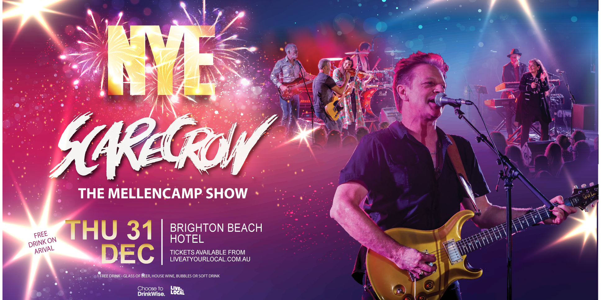 Scarecrow - The Mellencamp Show - New Years Eve Event