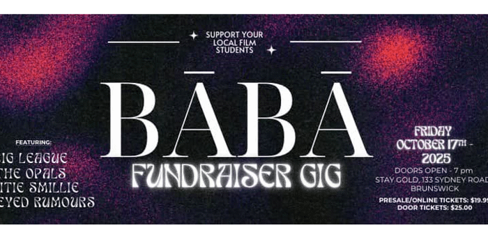 BA Fundraiser Featuring  Big league , The Opals, Catie Smillie & Red Eyed Rumours.