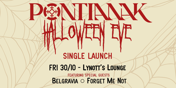 Halloween Eve - Single Launch live at Lynott's Lounge - Concert poster