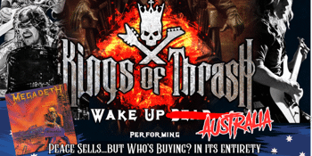 KINGS OF THRASH perform "Peace Sells... But Who's Buying?"