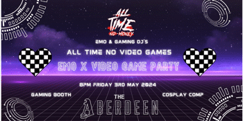 All Time No Video Games - Emo & Scene Party Perth @ The Aberdeen