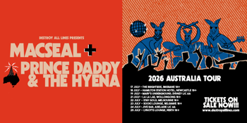 Macseal + Prince Daddy & The Hyena Australian Tour 2026