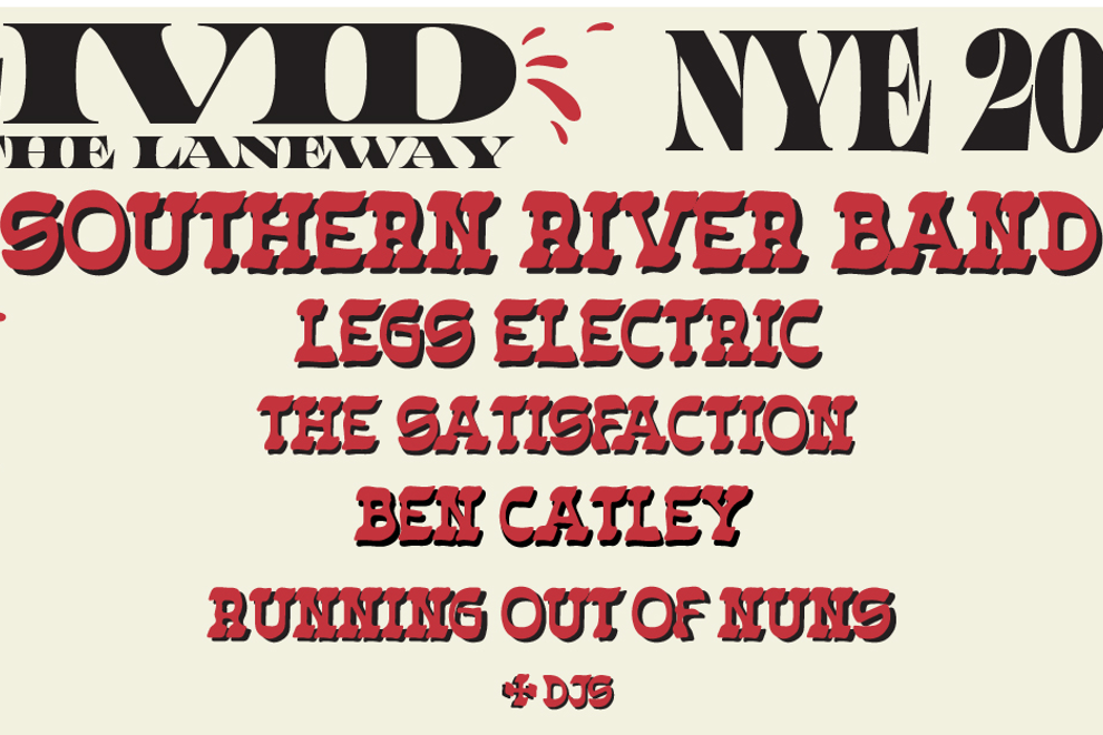 LIVID IN THE LANEWAY -  NYE 2025