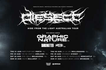 Diesect "Hide From  The Light EP Tour"