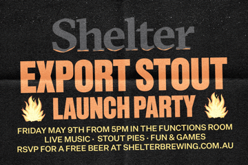 Shelter Export Stout Launch Party