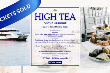 High Tea on the Harbour - A luxury cruise