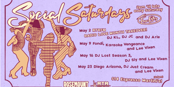 Social Saturdays DJs + $2 Oysters