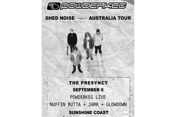 Powderkeg's 'Shed Noise' Australian Tour