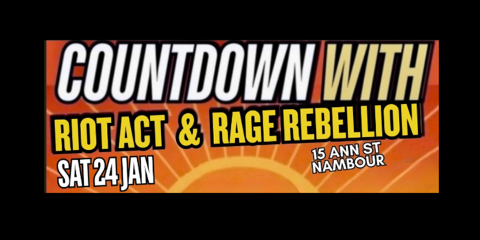 Hottest 100 Countdown with RIOT ACT & Rage Rebellion