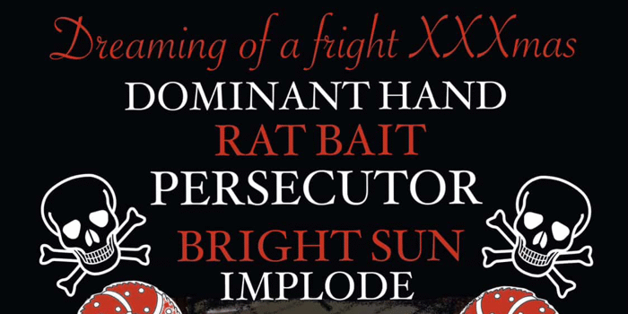 DOMINANT HAND (SYD) @ LAST CHANCE w/ Rat Bait, Persecutor, Bright Sun & Implode