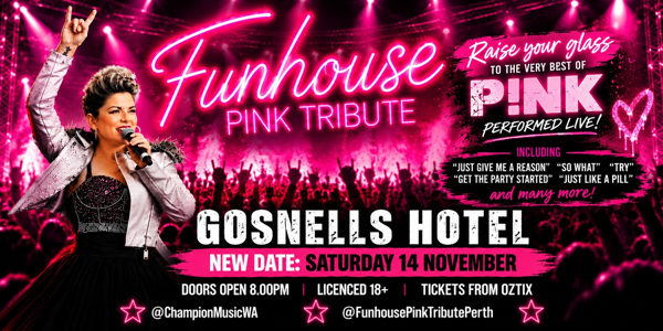 FUNHOUSE - Pink Tribute Show | GOSNELLS