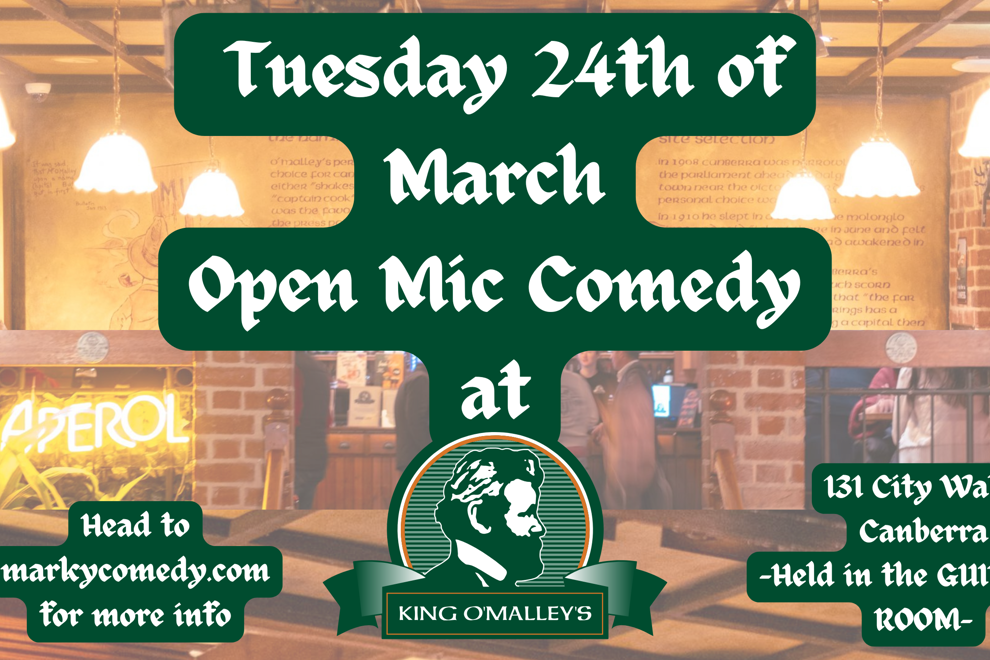 Open Mic Comedy @King O'Malley's