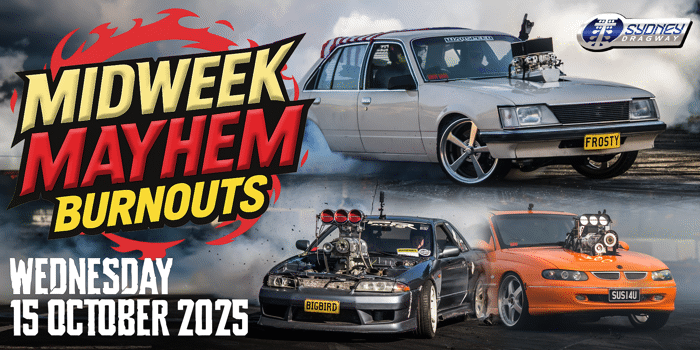 Midweek Mayhem Burnouts