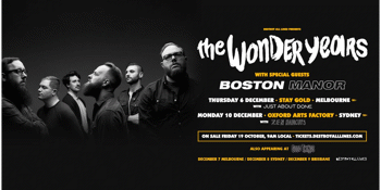 The Wonder Years Australian Tour 2018