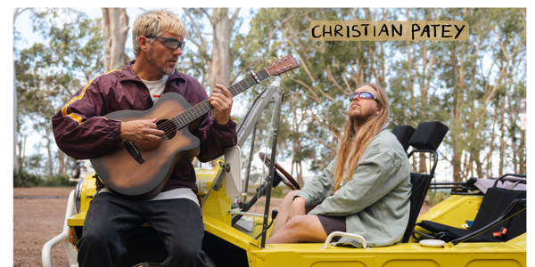 Christian Patey 'Surrender' Tour (all ages) live at The Presynct - Concert poster