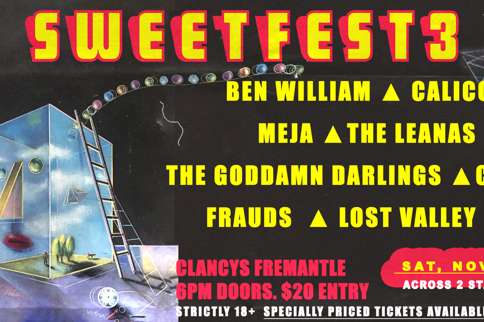 SWEETFEST 3! 9 bands | 2 stages | mini-fest at Clancys Freo!