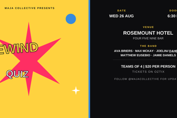 Rewind: Live Music Quiz Night