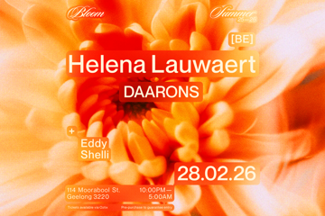 Bloom Pres. Helena Lauwaert [BE]