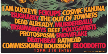 PUNK/HARDCORE MINI-FEST upstairs at the Tote