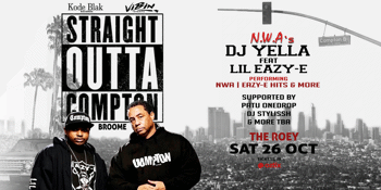 Straight Outta Compton Dj Yella & Lil Eazy E- Broome