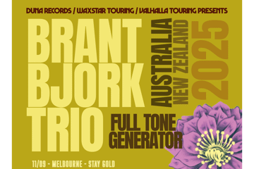 Brant Bjork Trio Aus Tour 2025